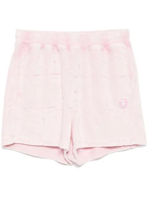 logo sweat short by BAPE