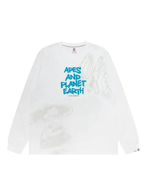 long-sleeve T-shirt by BAPE