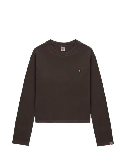 long sleeve appliqué T-shirt by BAPE