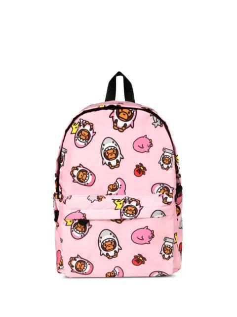 medium Baby Milo print backpack by BAPE