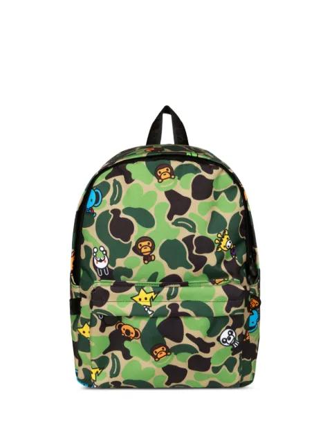 medium printed backpack by BAPE