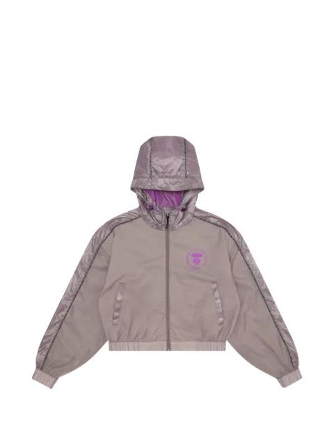 moonface camo-panelled jacket by BAPE