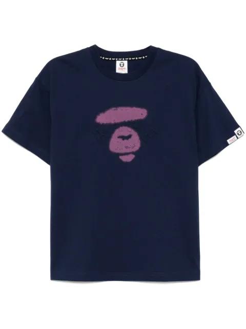 moonface-logo T-shirt by BAPE