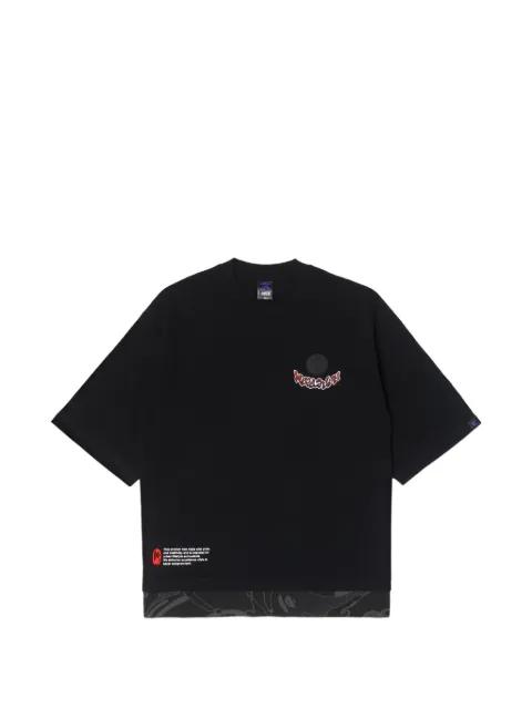 moonface-patch T-shirt by BAPE