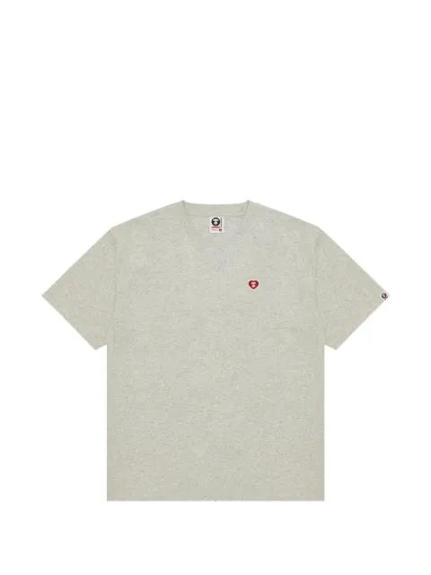 moonface-patch T-shirt by BAPE