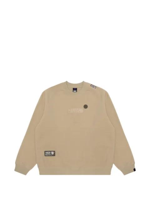 moonface patch sweatshirt by BAPE
