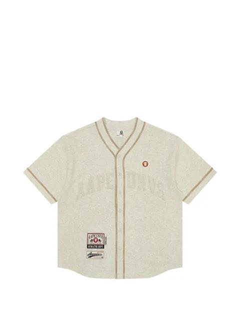 patch baseball shirt by BAPE