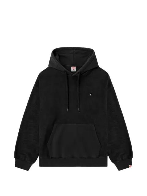 patch-pocket cotton hoodie by BAPE