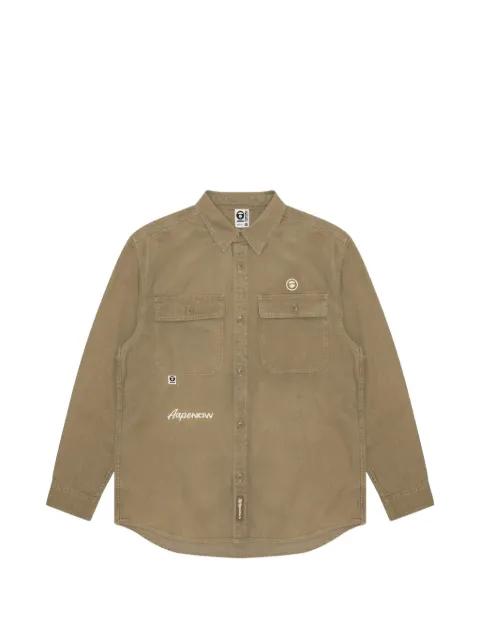 patch pockets shirt by BAPE