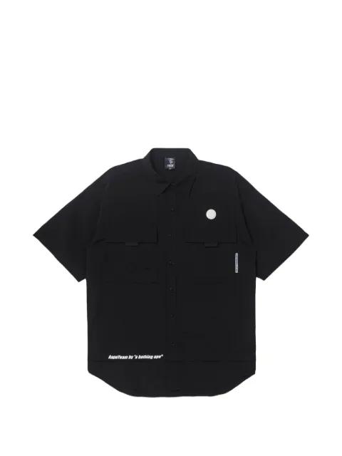 patch short sleeve shirt by BAPE