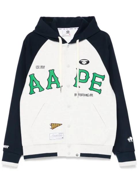 patched jacket by BAPE