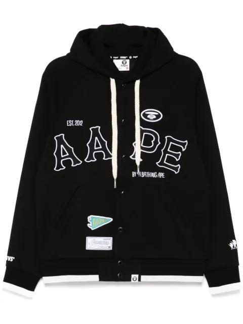 patched jacket by BAPE