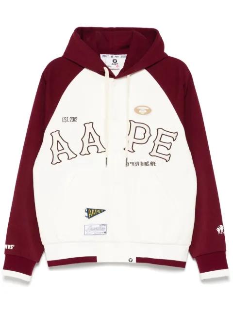 patched jacket by BAPE
