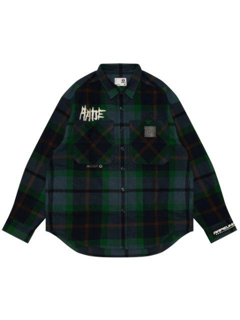 plaid shirt by BAPE