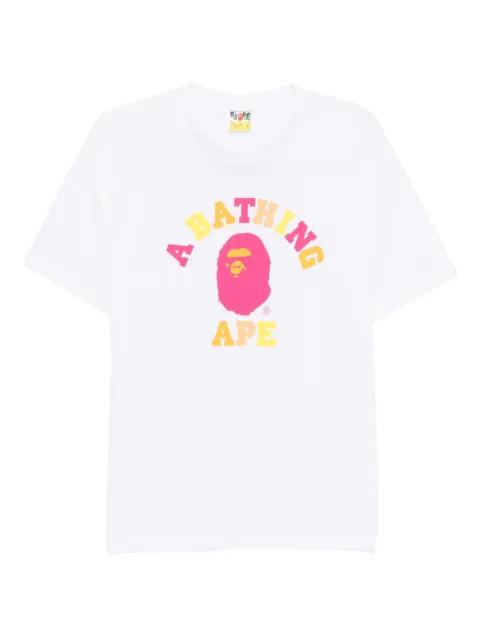 printed T-shirt by BAPE
