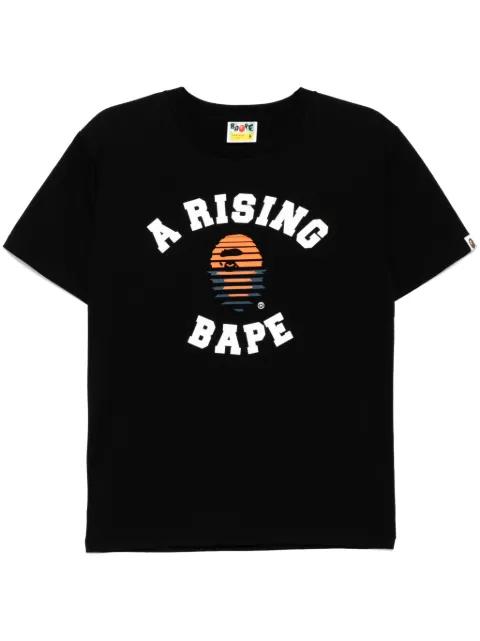 printed T-shirt by BAPE
