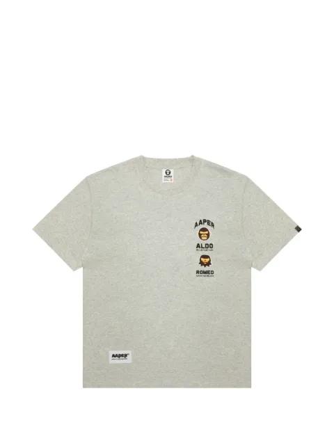 printed T-shirt by BAPE