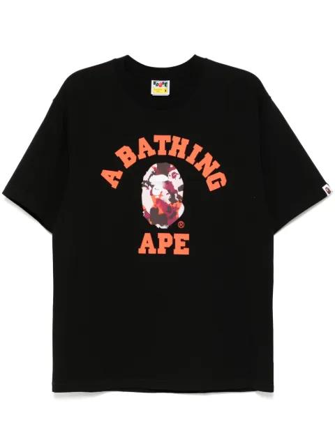 printed T-shirt by BAPE