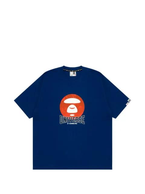 printed T-shirt by BAPE