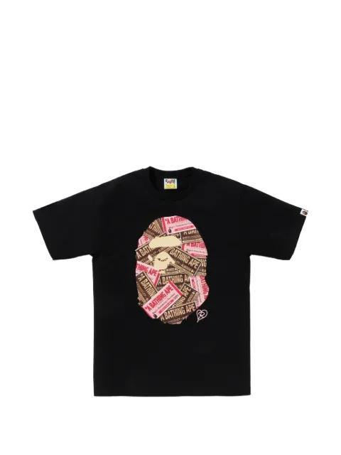 printed T-shirt by BAPE