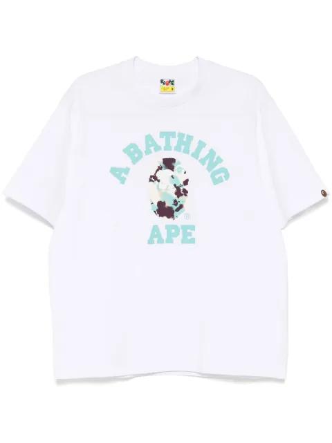 printed T-shirt by BAPE