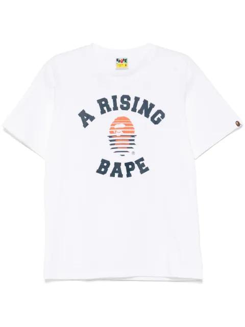 printed T-shirt by BAPE