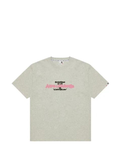 printed T-shirt by BAPE