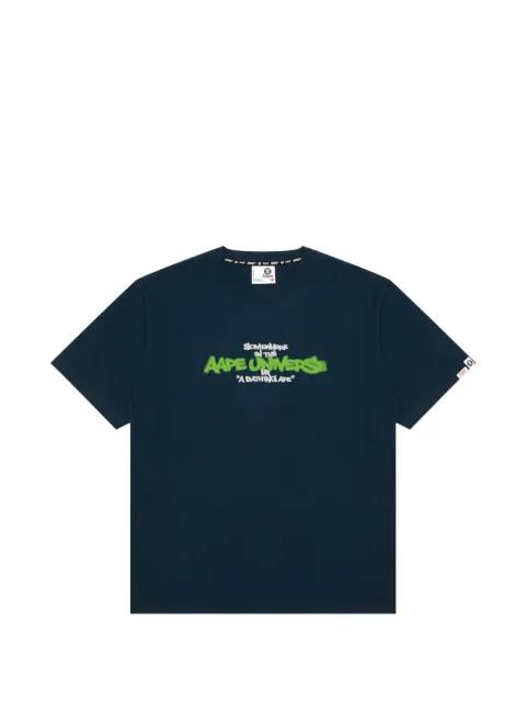 printed T-shirt by BAPE