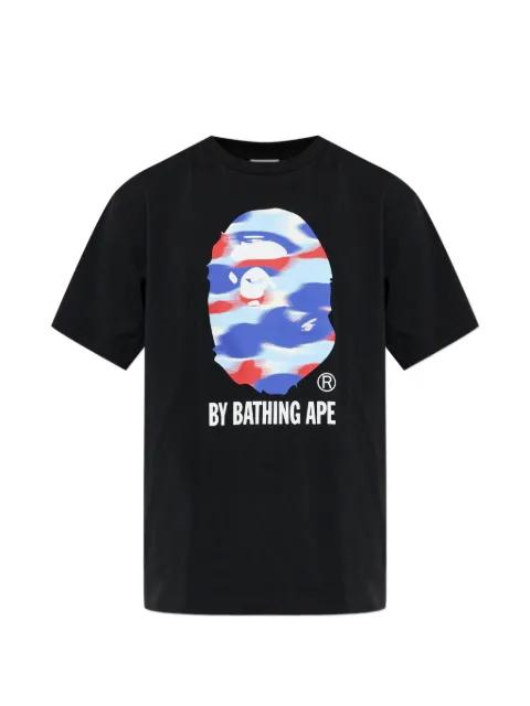 printed T-shirt by BAPE