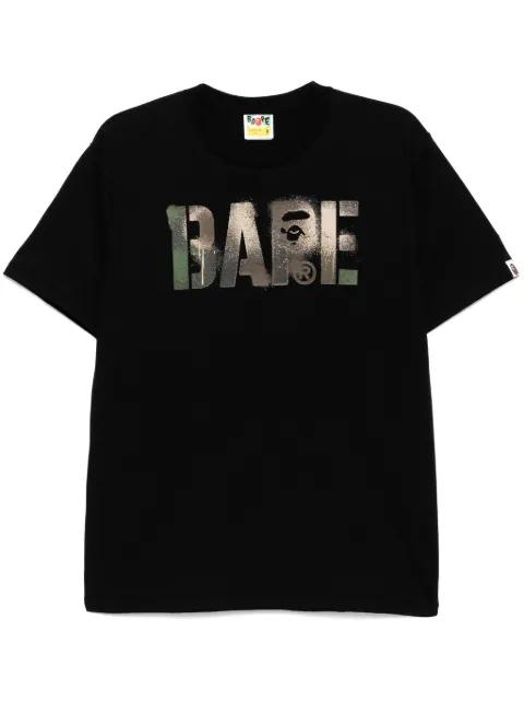 printed T-shirt by BAPE