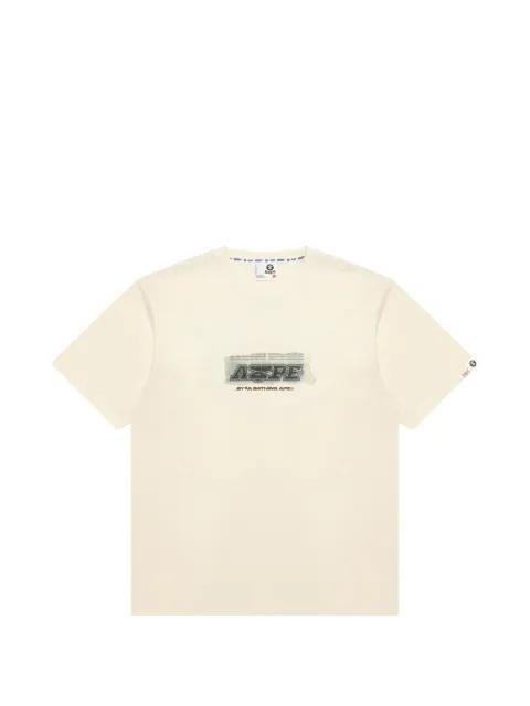 printed T-shirt by BAPE