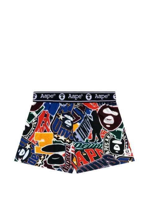 printed boxers by BAPE