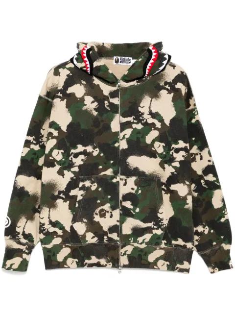 printed hoodie by BAPE