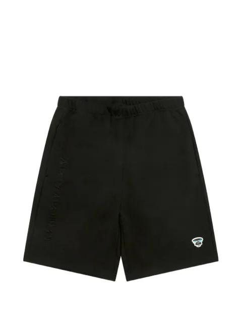 printed-pocket shorts by BAPE