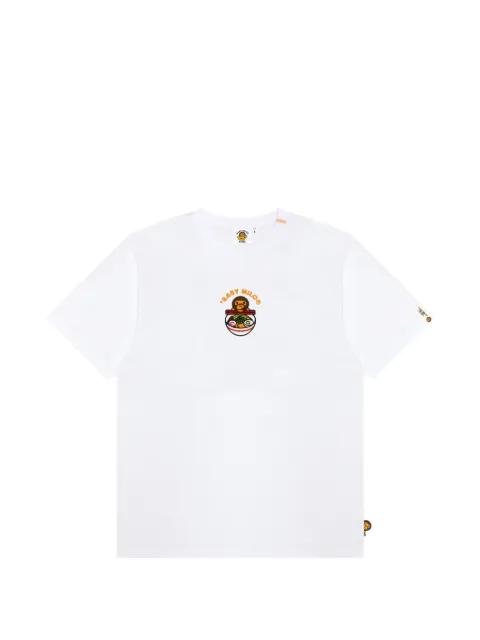 ramen-print T-shirt by BAPE