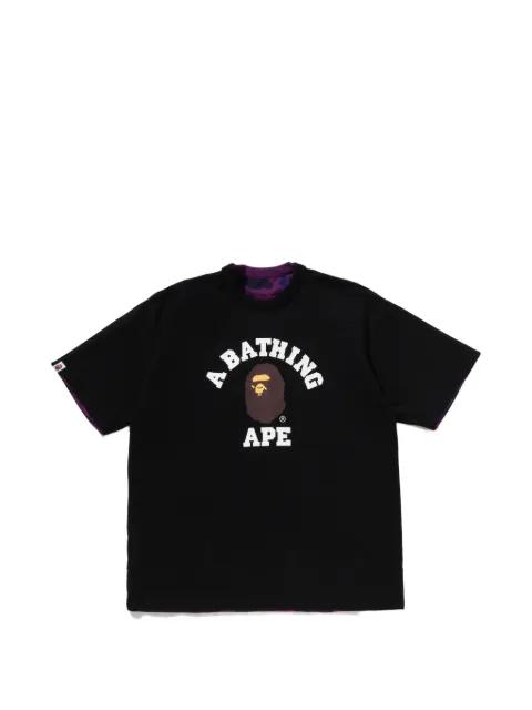 reversible camouflage-print T-shirt by BAPE
