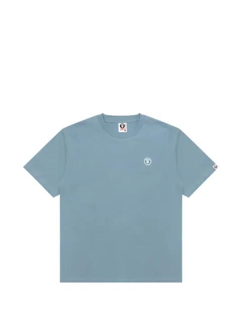 round-neck logo T-shirt by BAPE