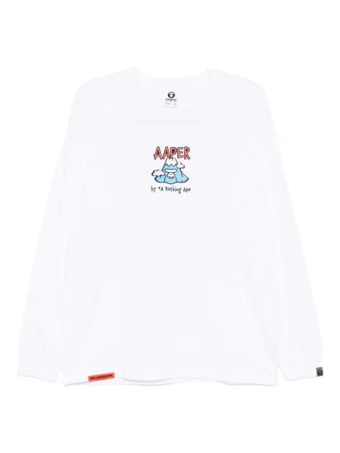 screen-printed T-shirt by BAPE