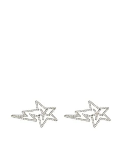 signature Star Bolt motif earrings by BAPE