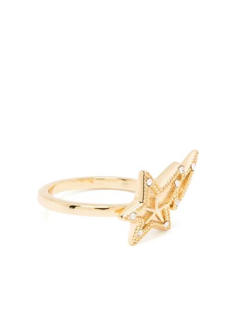 signature Star Bolt motif ring by BAPE