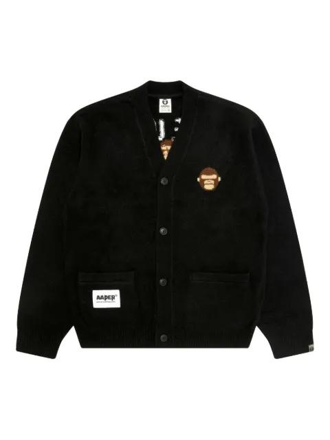 slip-pocket cardigan by BAPE