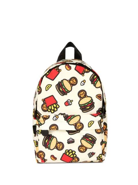 small zip-pocket backpack by BAPE