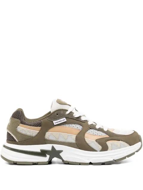 star-embellished trainers by BAPE