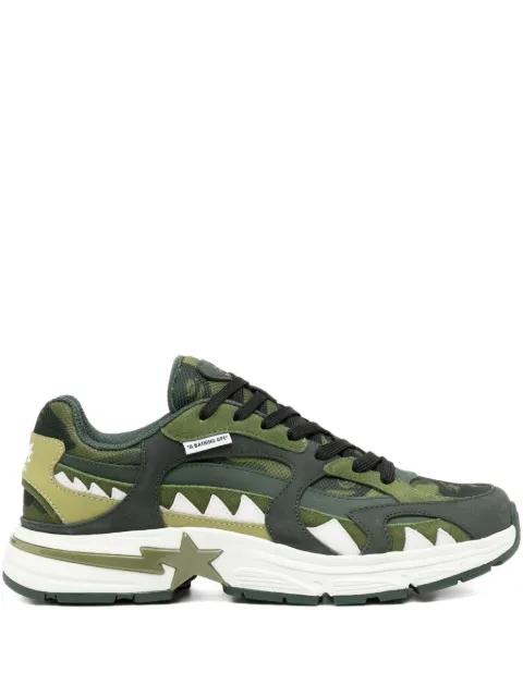 star-embellished trainers by BAPE