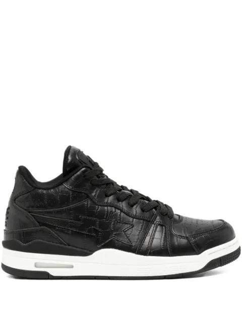 star-embellished trainers by BAPE