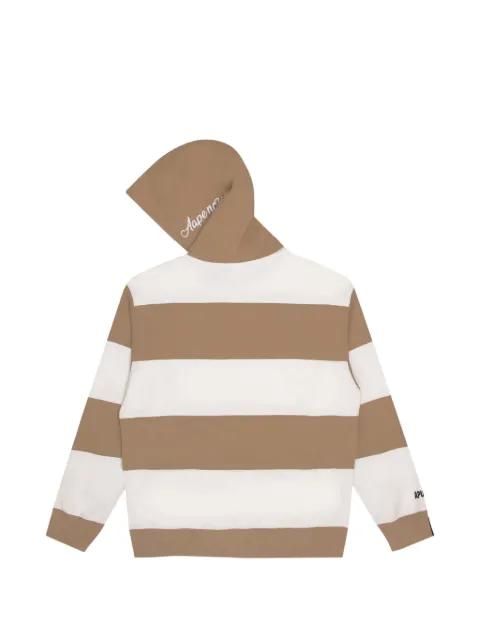 striped hoodie by BAPE