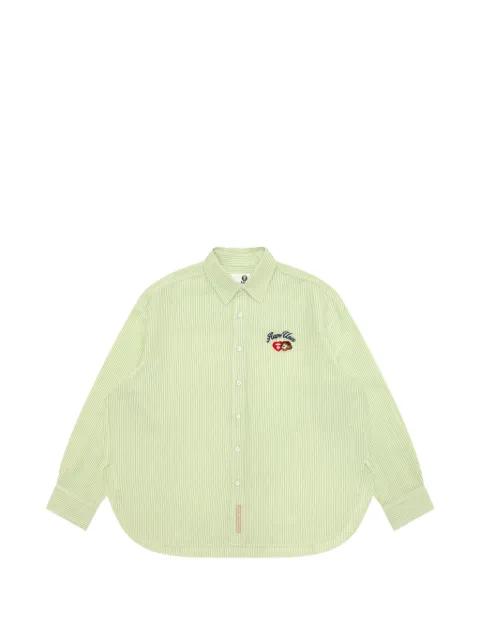 striped long-sleeve shirt by BAPE