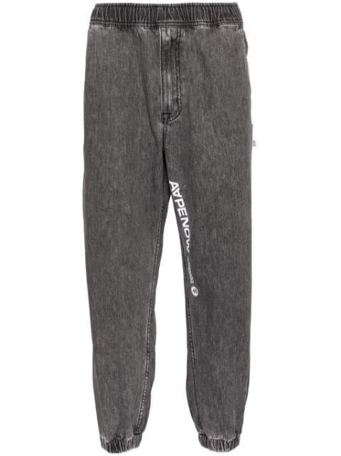 tapered-leg jeans by BAPE