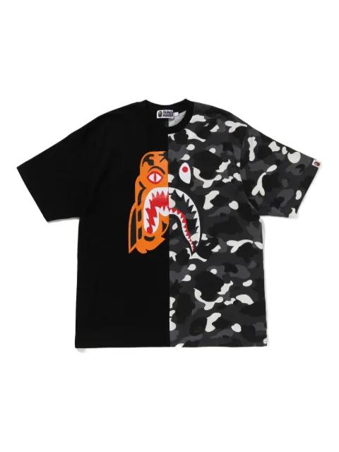 tiger shark camo T-shirt by BAPE