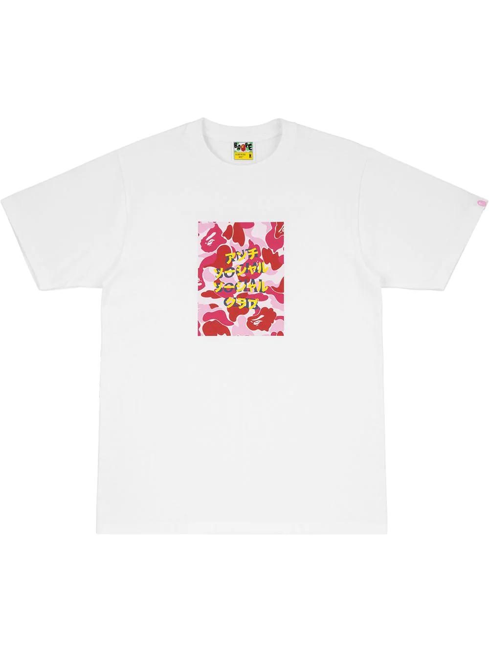 x Anti Social Social Club camouflage-box T-shirt by BAPE